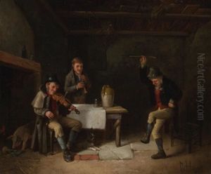 The Irish Jig by Charles, Hunt Jnr.