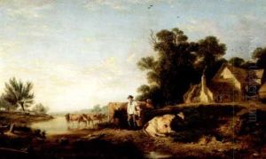 Milking Time (collab. W/w. Fox) by Charles, Hunt Jnr.
