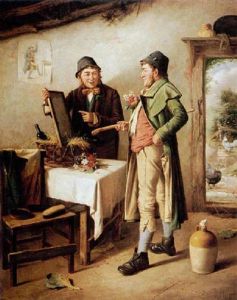 The Reflection by Charles, Hunt Jnr.