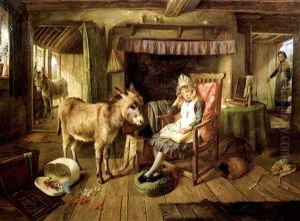 Unexpected Visitors by Charles, Hunt Jnr.