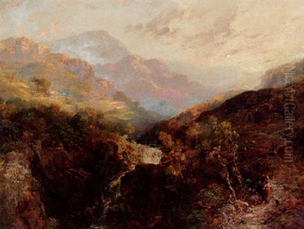 Bergslandskap, Italien - view 1