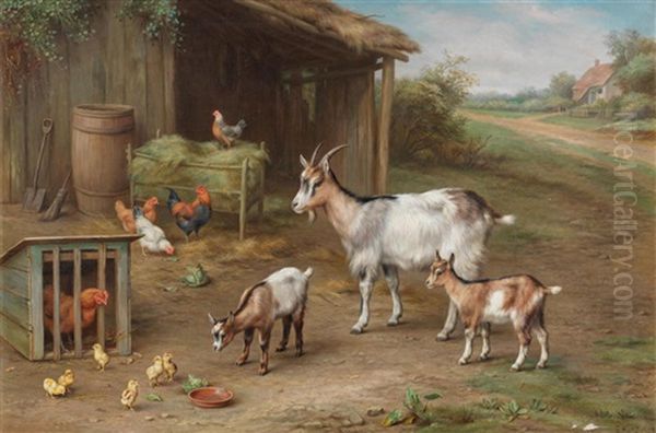 Farmyard Gathering - view 1