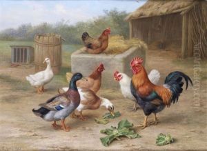 A Happy Family by Edgar Hunt