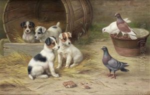 The Curious Neighbors by Edgar Hunt