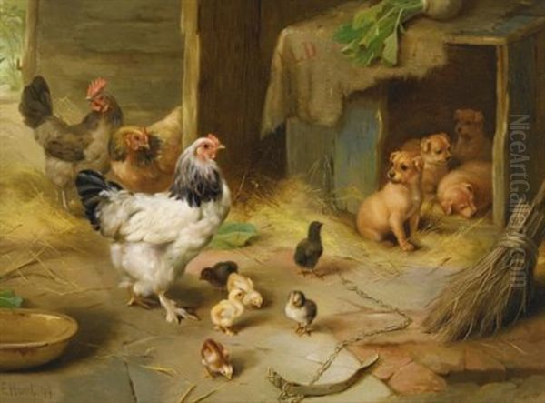 Farmyard Offspring (pair) - view 1
