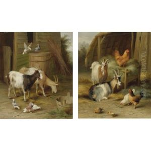 Goats And Pigeons (+ Goats And Chickens; 2 Works) by Edgar Hunt