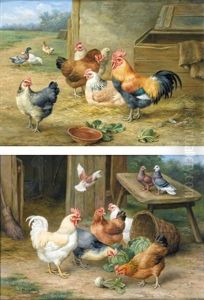 King Of The Roost (+ Fresh From The Garden; Pair) by Edgar Hunt