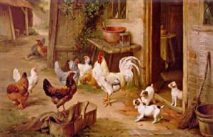 Chickens And Puppies