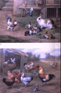Barnyard Scenes by Edgar Hunt