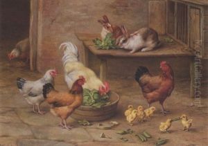 Mealtime by Edgar Hunt