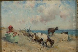 The Goatherd by Edmund Aubrey Hunt
