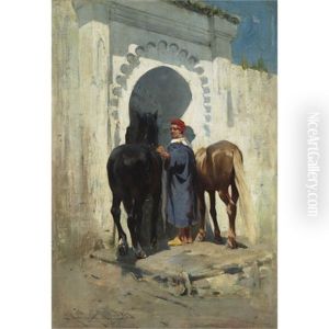 Horseman At The City Gate, Tangier