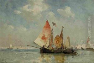 Fishing Vessels Off Venice