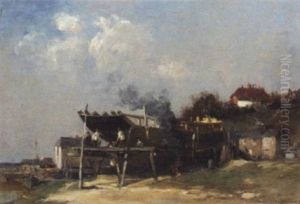 On The Stocks, Boatbuilding At Rye