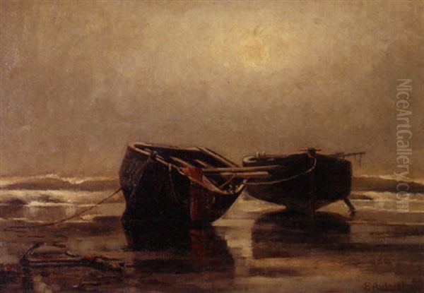 Boats Near Shore - view 1