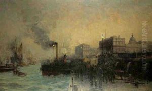 The Last Boat Up by Edmund Aubrey Hunt