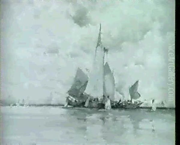 Venetian Fishing Boats - view 1