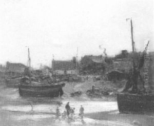 Harbour Scene Harbour Scene