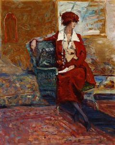 Seated Portrait Of Mrs. Ha