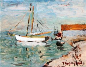 Boats At Rest by Thomas Lorraine Hunt