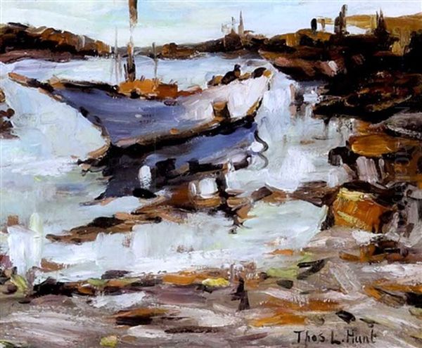 A Harbor Scene - view 1