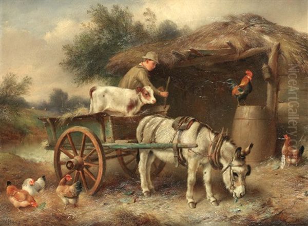 Figure And Farmyard Animals - view 1