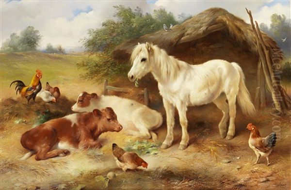 A Corner Of The Farmyard - view 1