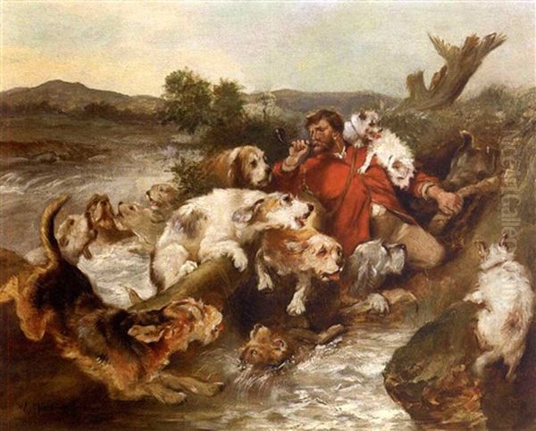 The Hunt By The Riverbank - view 1