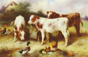 The Farmyard by Walter Hunt