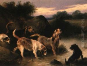 Otterhounds And Terriers by Walter Hunt