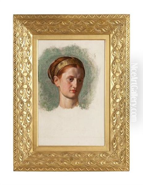 Portrait Of Miss Isabella Waugh (study) - view 1