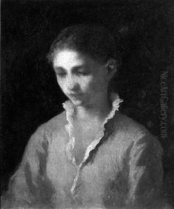 Portrait Of A Woman by William Morris Hunt