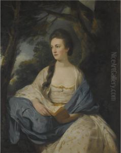 Portrait Of A Lady, Said To Be Susanna, Mrs. Baron Bedingfield Ofditchingham Hall, Norfolk by Hugh Barron