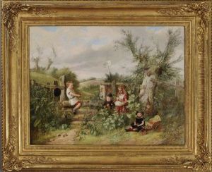 Children At Play by Charles Hunt