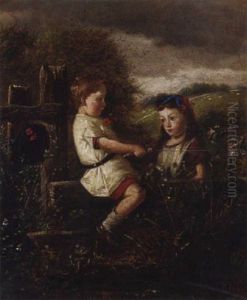 At The Stile by Charles Hunt
