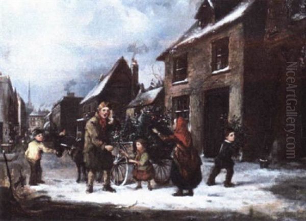 The Mistletoe Seller - view 1
