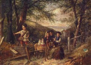 Dressing The Donkey by Charles Hunt