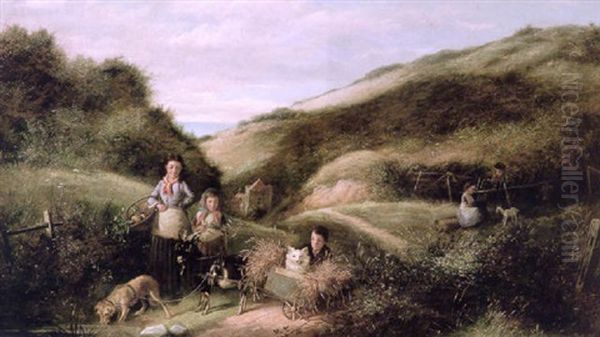 An Easy Ride (the Downs Overlooking Hastings?) - view 1