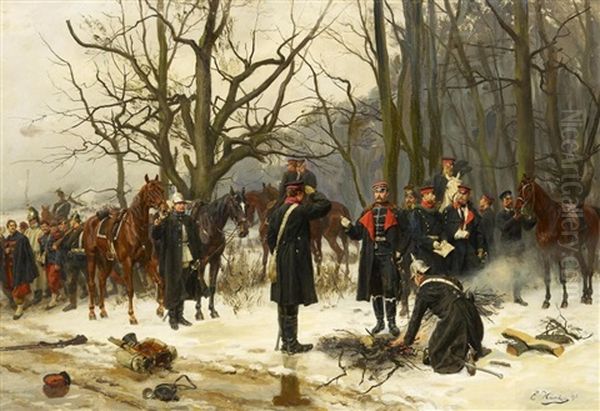 Prinz Friedrich Carl In Den Tagen Vor Orleans - view 1