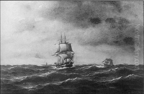 Zweimaster Vor Helgoland - view 1