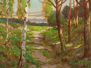Landschaft Im Dars by Max Hunten
