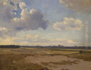 View Of Kaiserwerth by Max Hunten