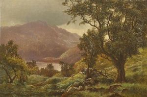 Lake With Mountains In The Distance
