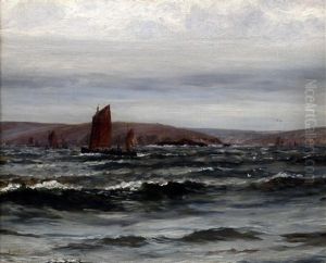 Early Morning. Fishing Fleet Leaving Port