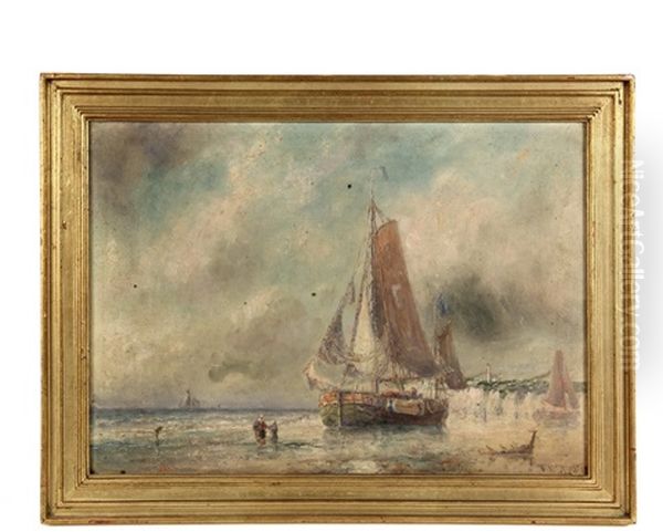 Beached Dover Trawlers - view 1
