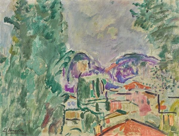 Rooftops, South Of France - view 1