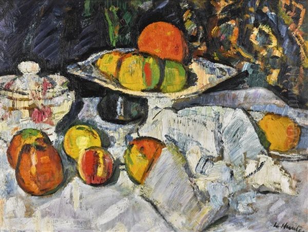 Still Life Of Apples - view 1