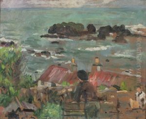 Above Largo Bay by George Leslie Hunter