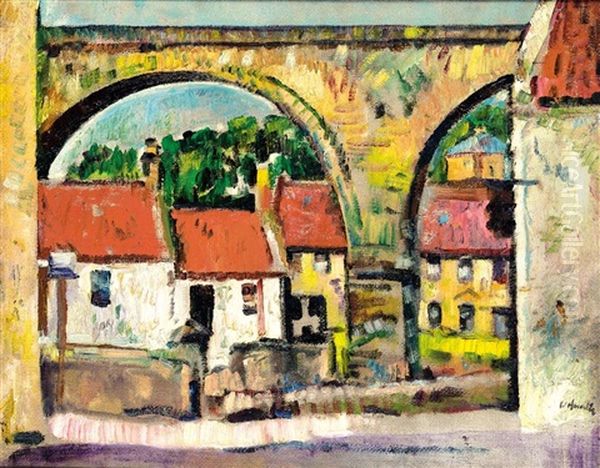 The Railway Bridge, Lower Largo - view 1