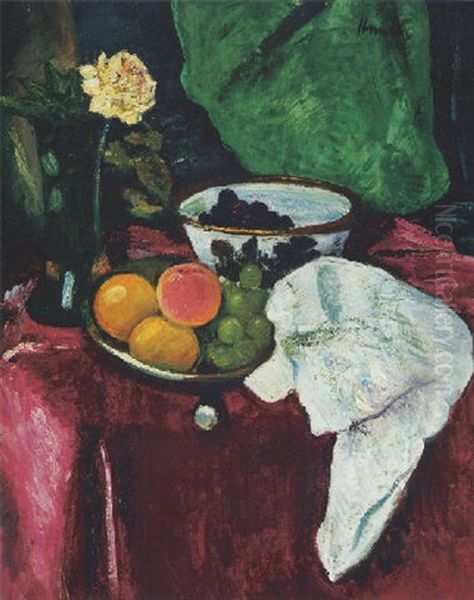The Red Tablecloth - view 1
